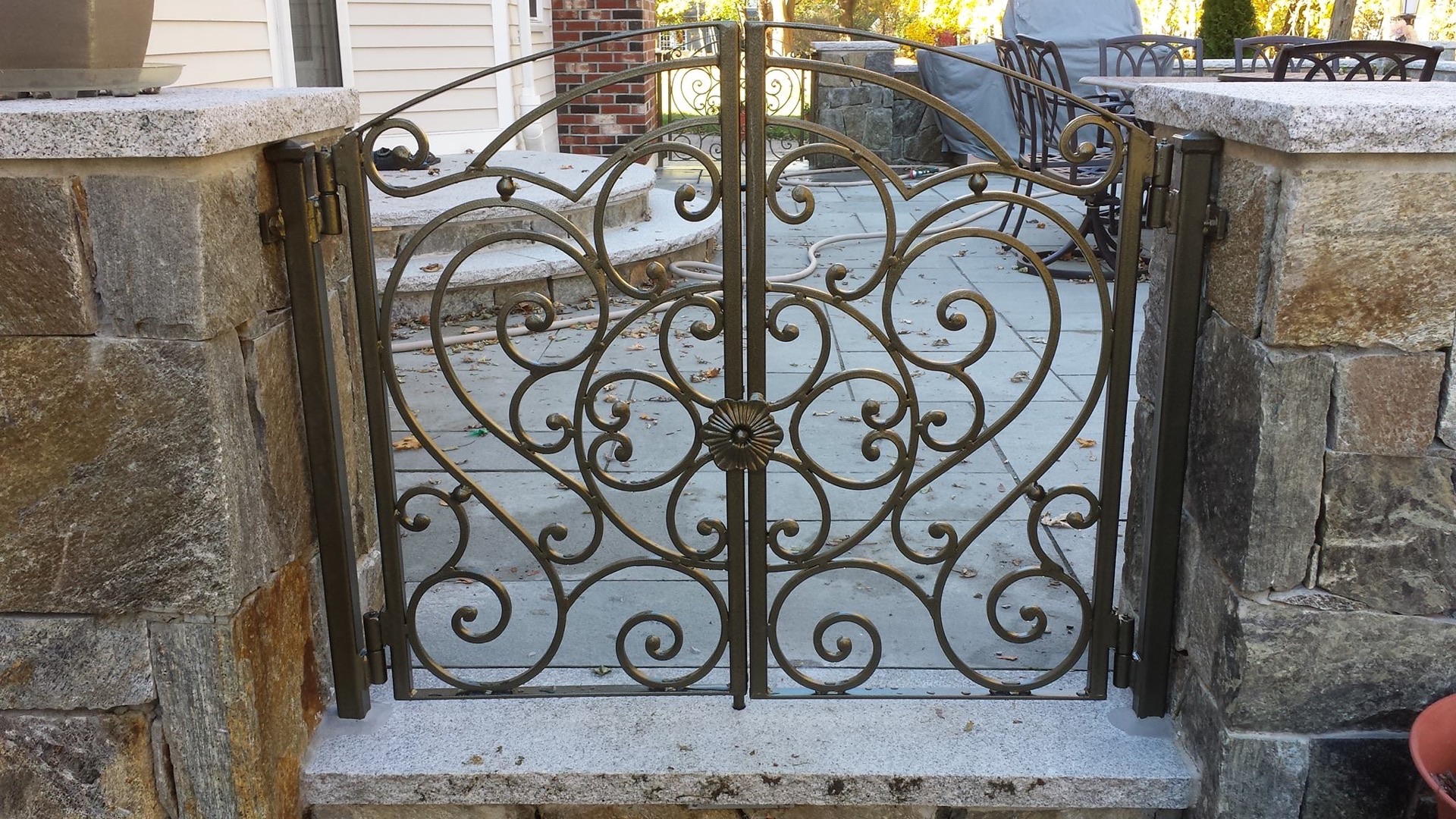 Custom iron gate fabrication